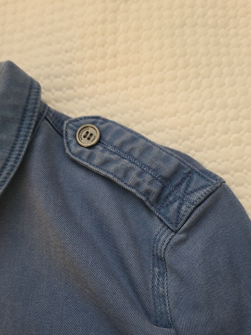 BURBERRY Blue Utility  Jacket - Picture 7 of 12